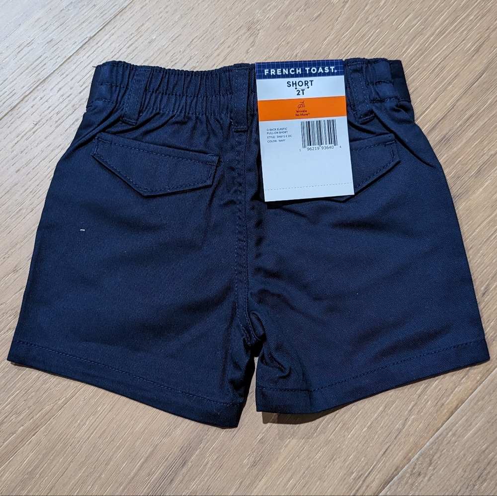 French Toast uniform, Girls’ Pull-On Twill Short Navy 2T